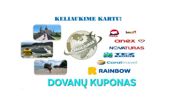 Esros turas dovanų kuponas